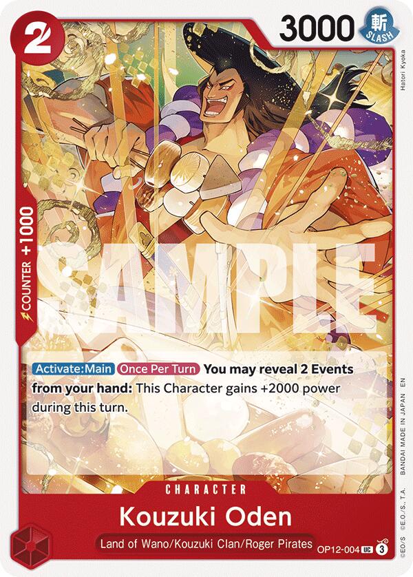 Kouzuki Oden OP12-004
