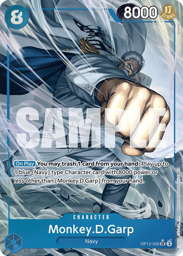 Monkey.D.Garp [Alternate Art] OP12-056