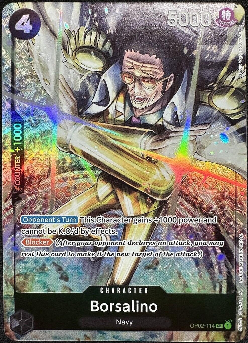 Borsalino [Alternate Art] OP02-114