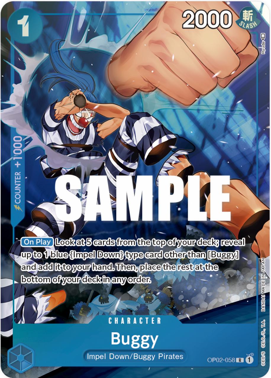 Buggy [Alternate Art] OP02-058