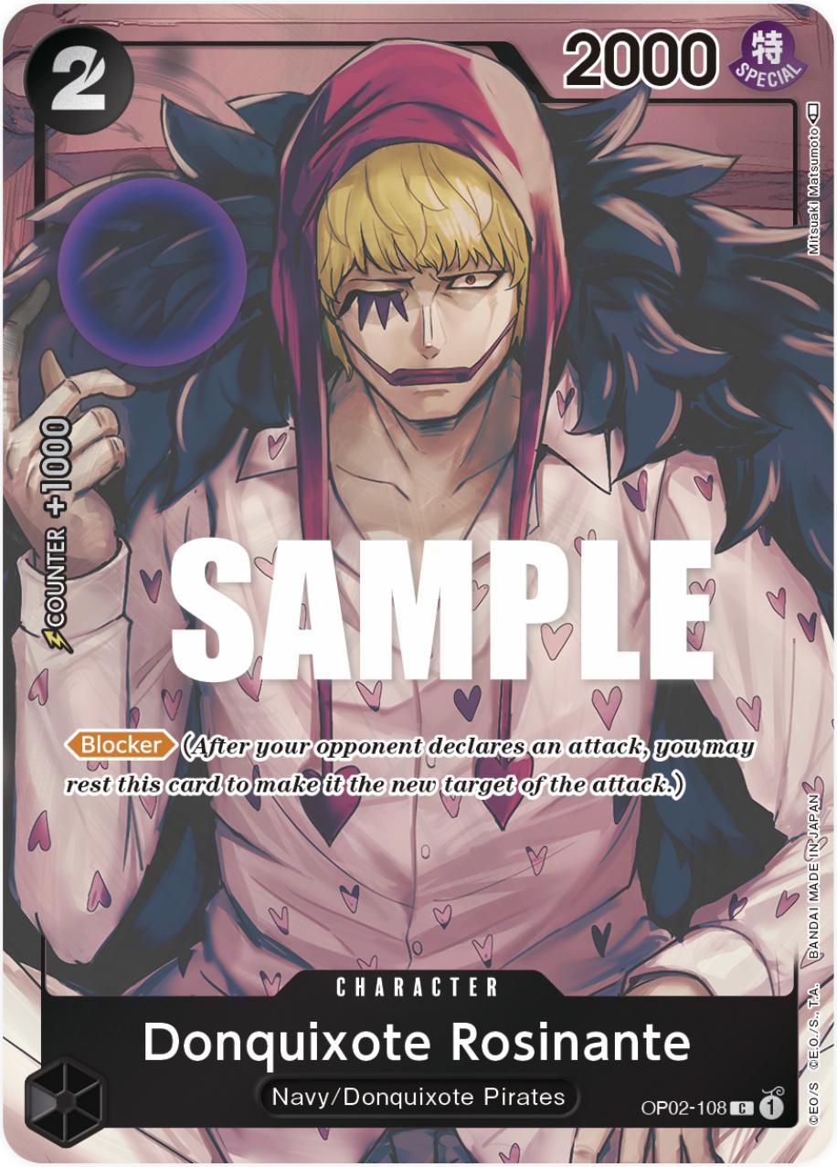 Donquixote Rosinante [Box Topper] OP02-108