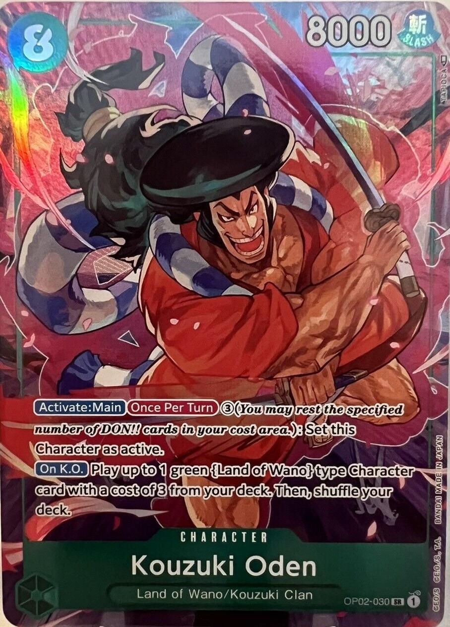 Kouzuki Oden [Alternate Art] OP02-030