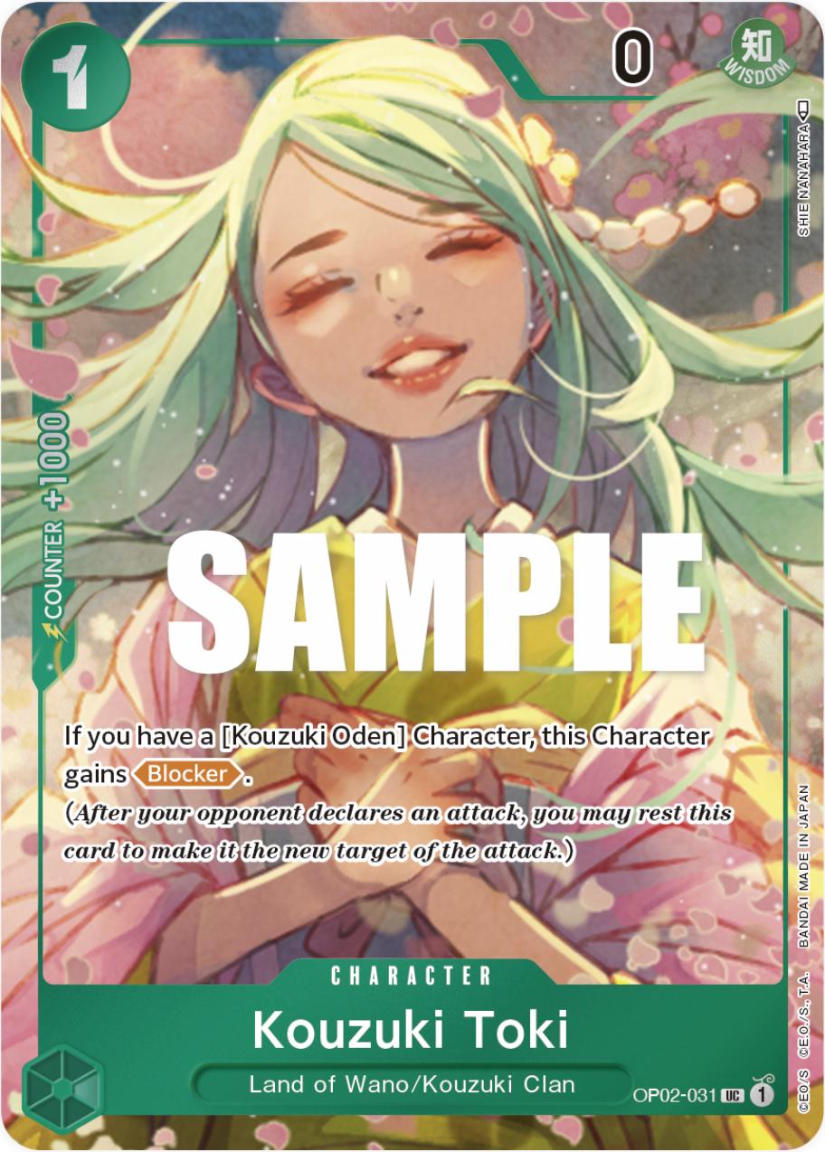 Kouzuki Toki [Box Topper] OP02-031