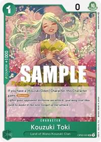 Kouzuki Toki [Pre-release] OP02-031
