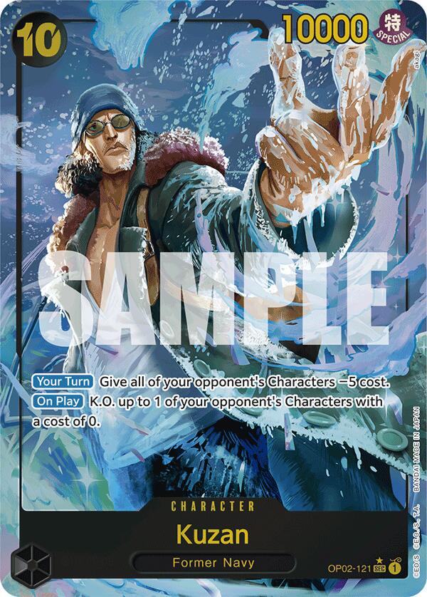 Kuzan [Alternate Art PRB01] OP02-121