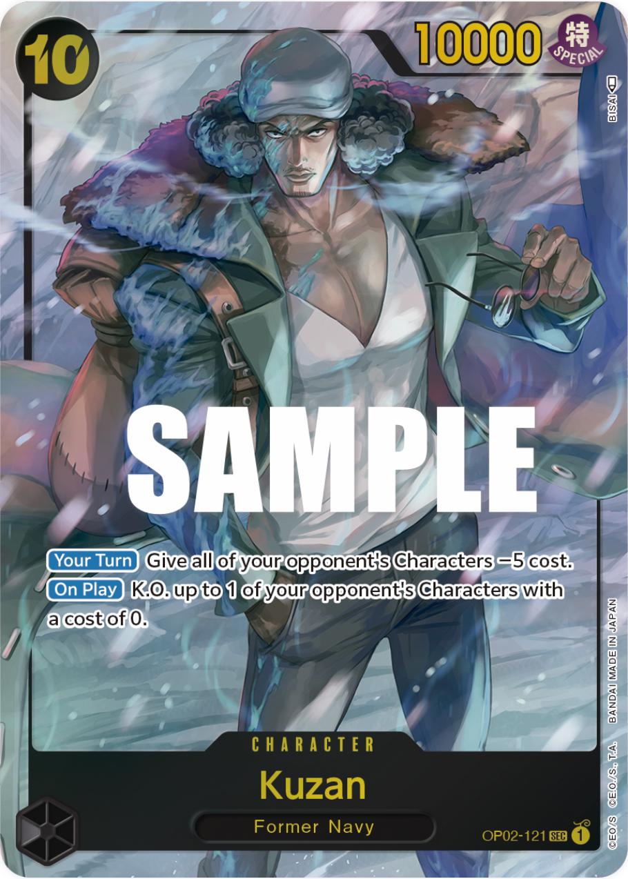 Kuzan [Alternate Art] OP02-121