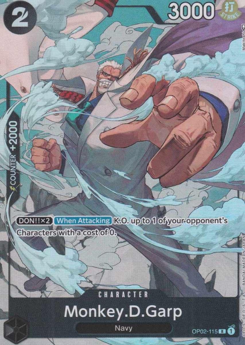 Monkey.D.Garp [Alternate Art] OP02-115