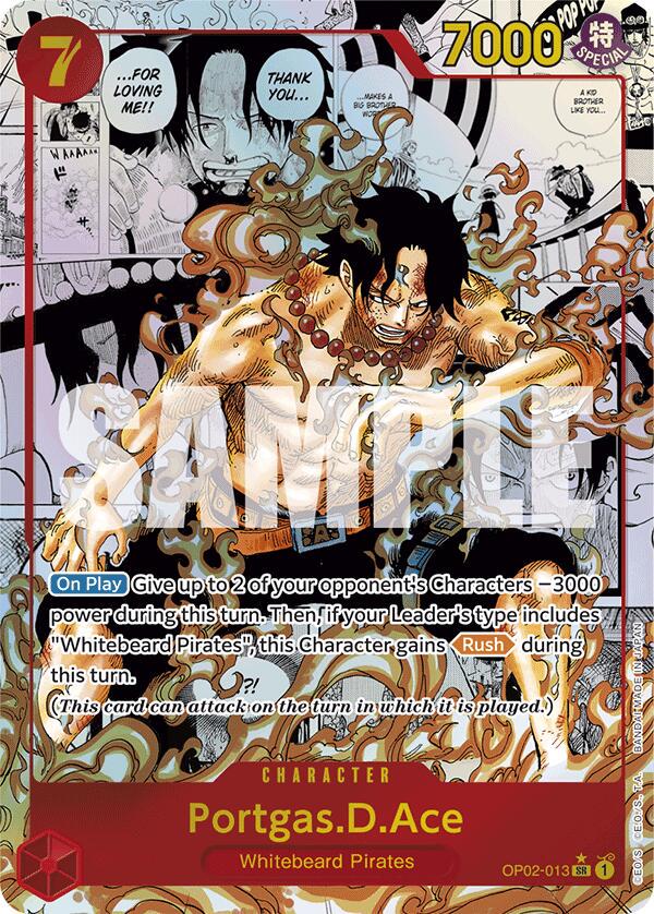 Portgas.D.Ace [Manga PRB01] OP02-013