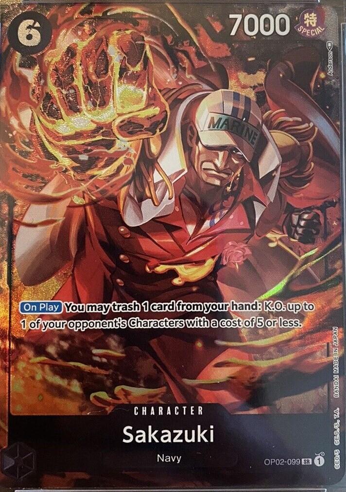 Sakazuki [Alternate Art] OP02-099
