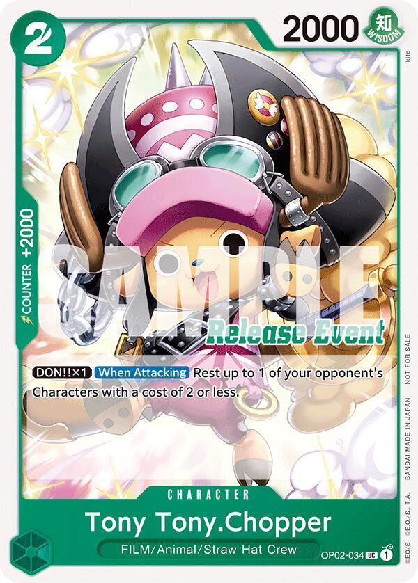 Tony Tony.Chopper [Release Event] OP02-034