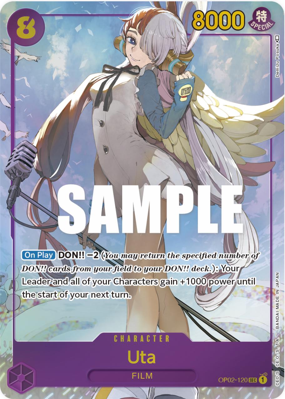Uta [Alternate Art] OP02-120