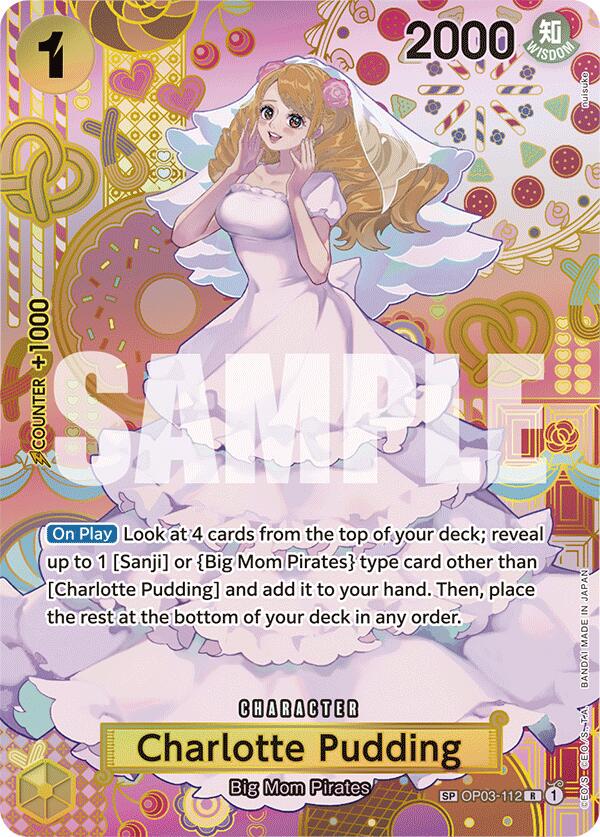 Charlotte Pudding [SP Foil] OP03-112