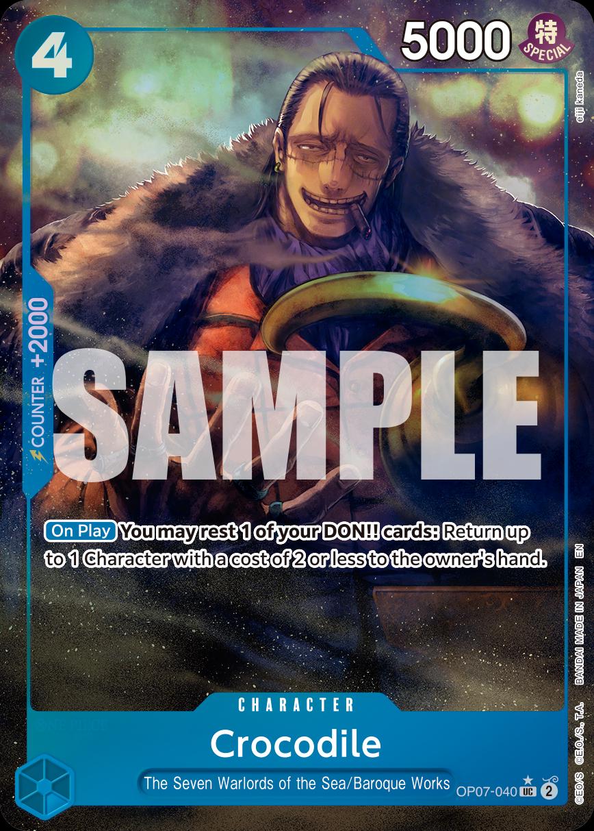 Crocodile [Alternate Art PRB-02] OP07-040