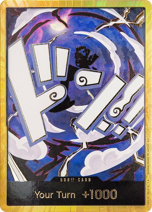 DON!! Card [Luffy Gear 5 Gold]