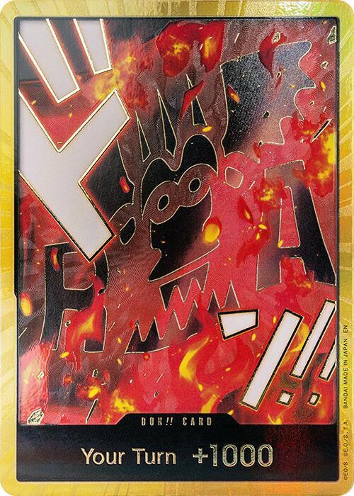 DON!! Card [Monkey.D.Dragon Gold]