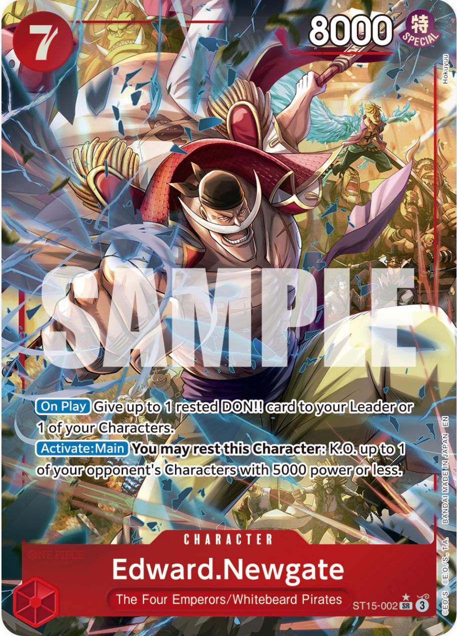 Edward Newgate [Alternate Art PRB02] ST15-002