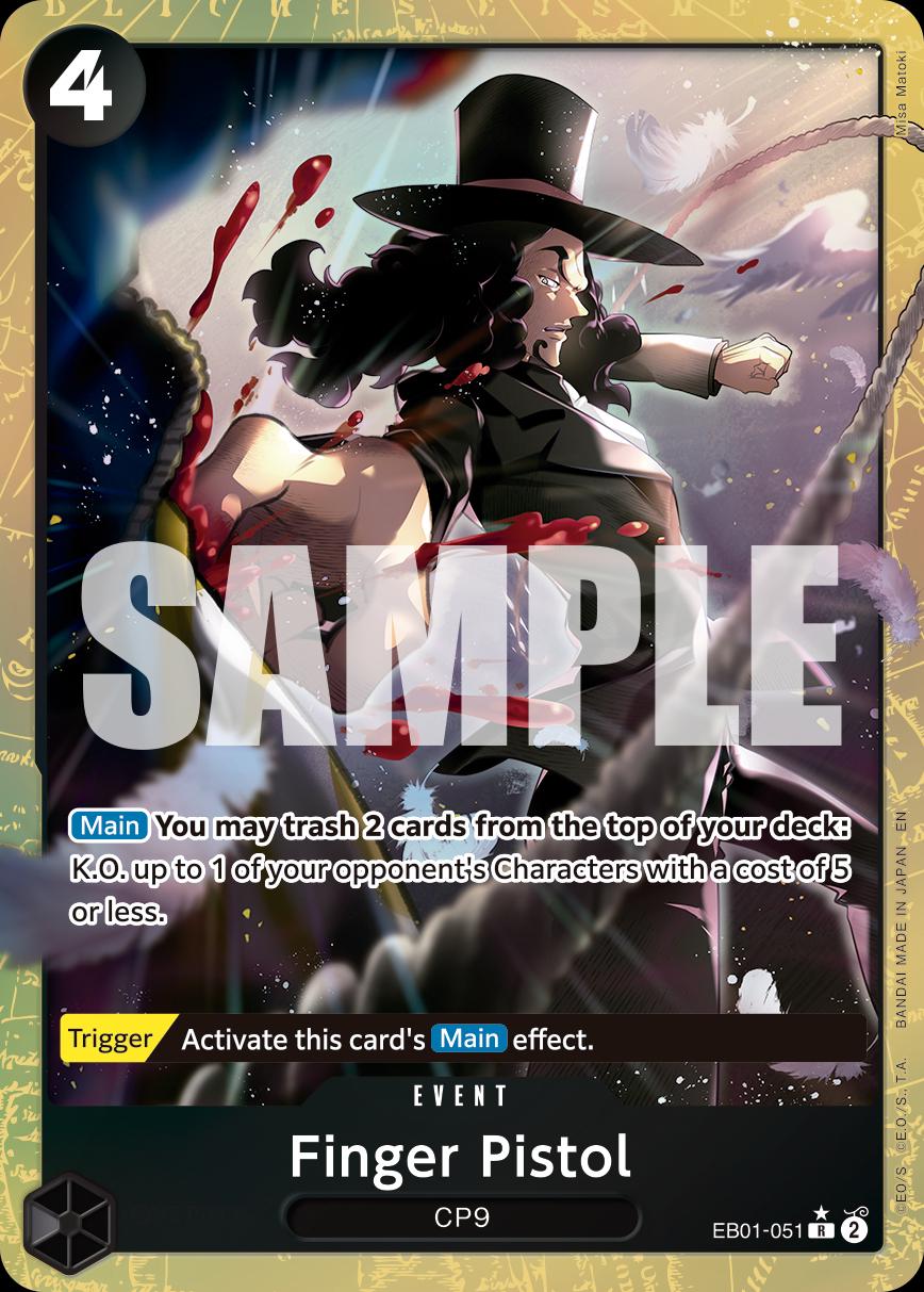 Finger Pistol [Alternate Art PRB-02] EB01-051