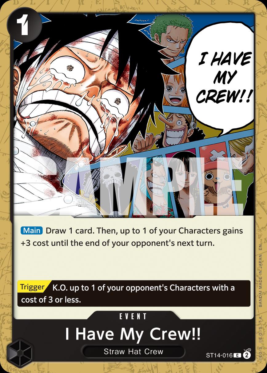 I Have My Crew!! [PRB-02] ST14-016