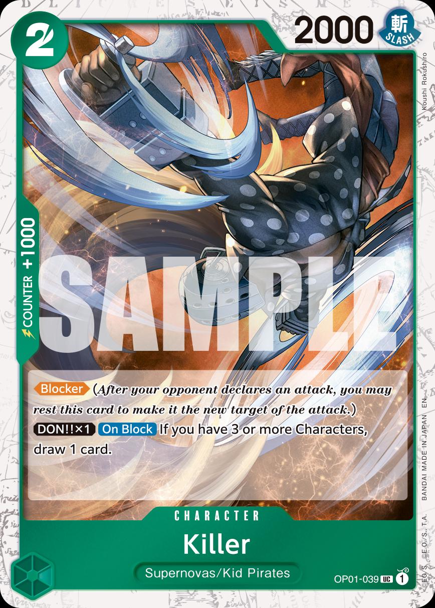 Killer [Foil PRB-02] OP01-039