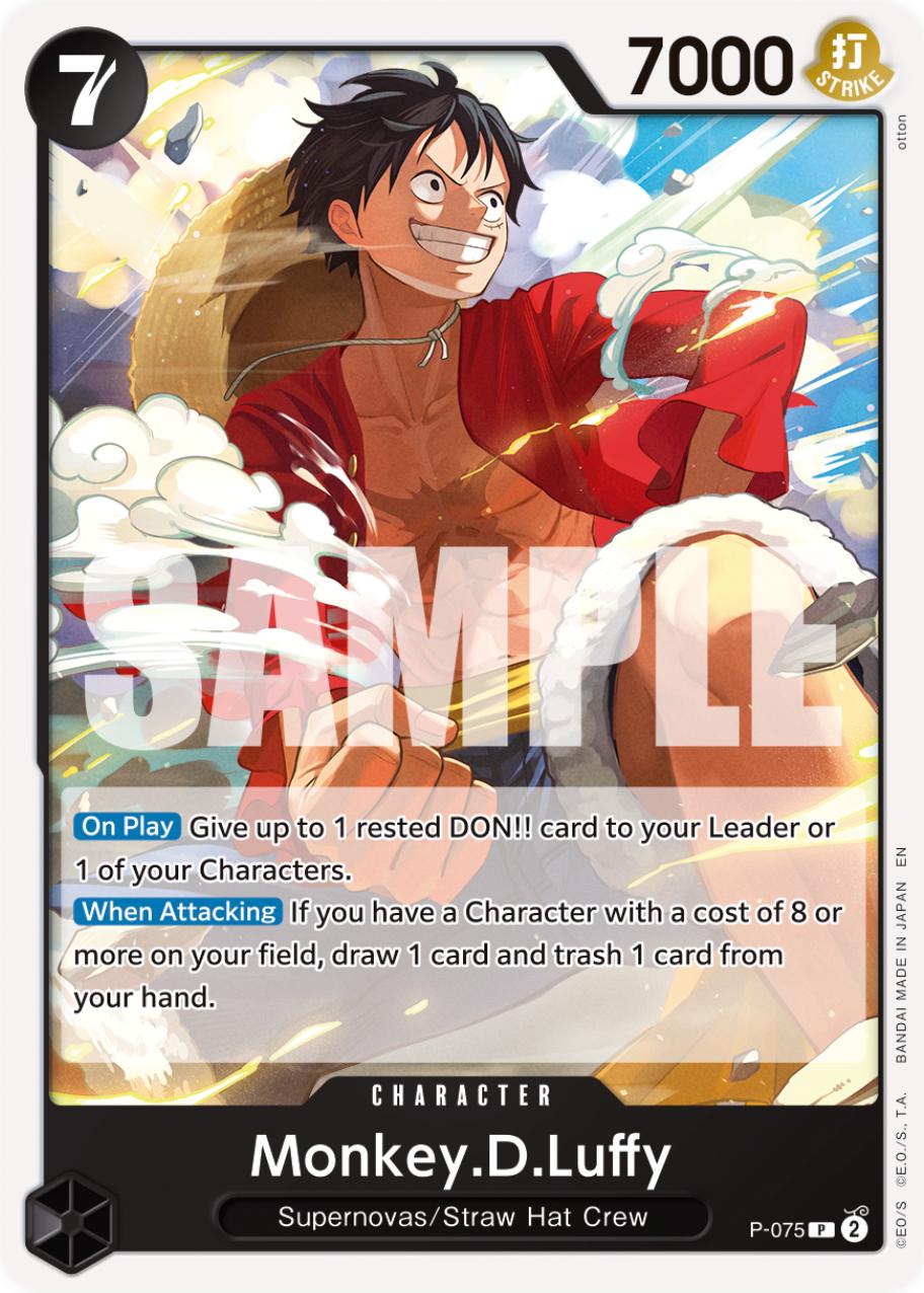 Monkey.D.Luffy [PRB-02] P-075
