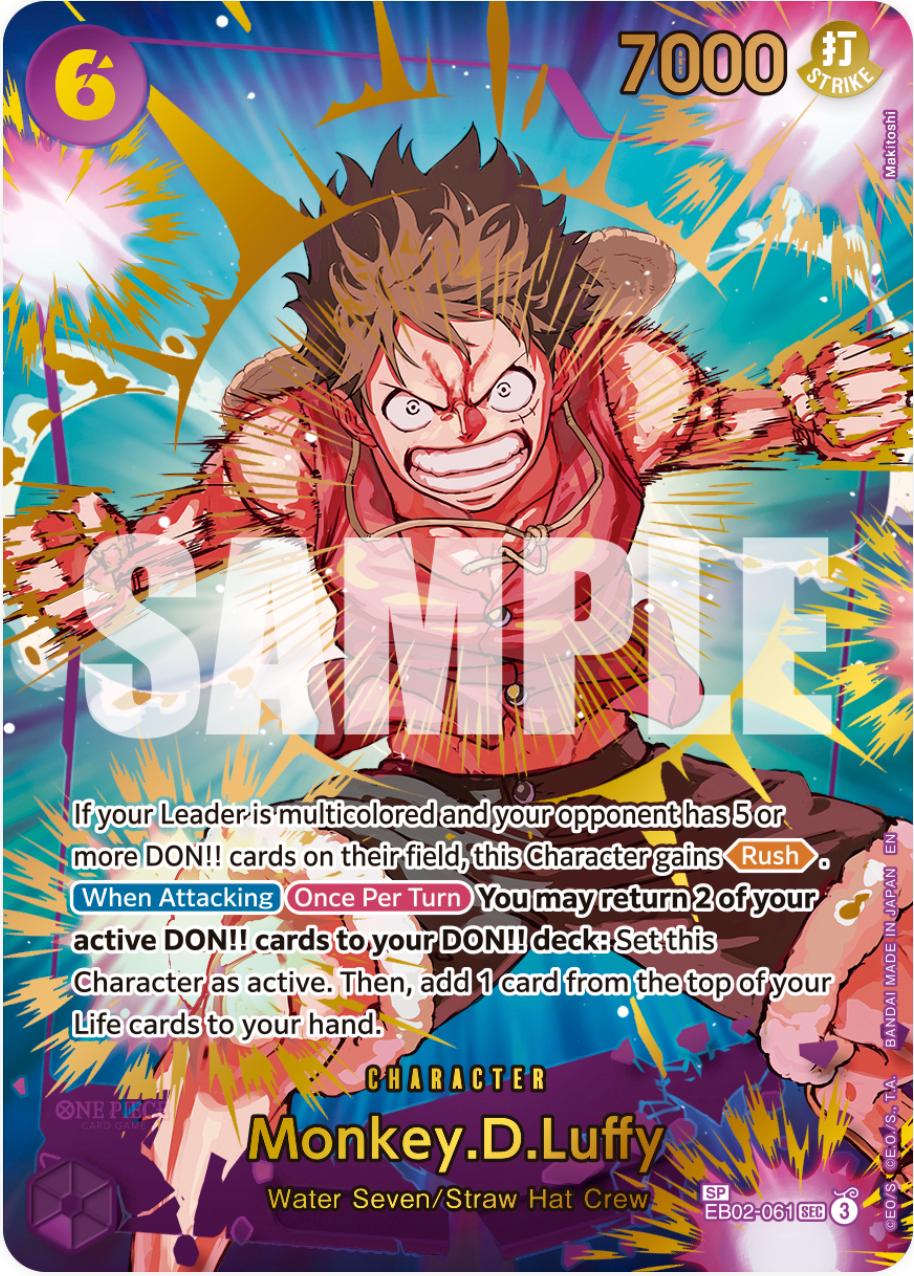 Monkey.D.Luffy [SP PRB-02] EB02-061