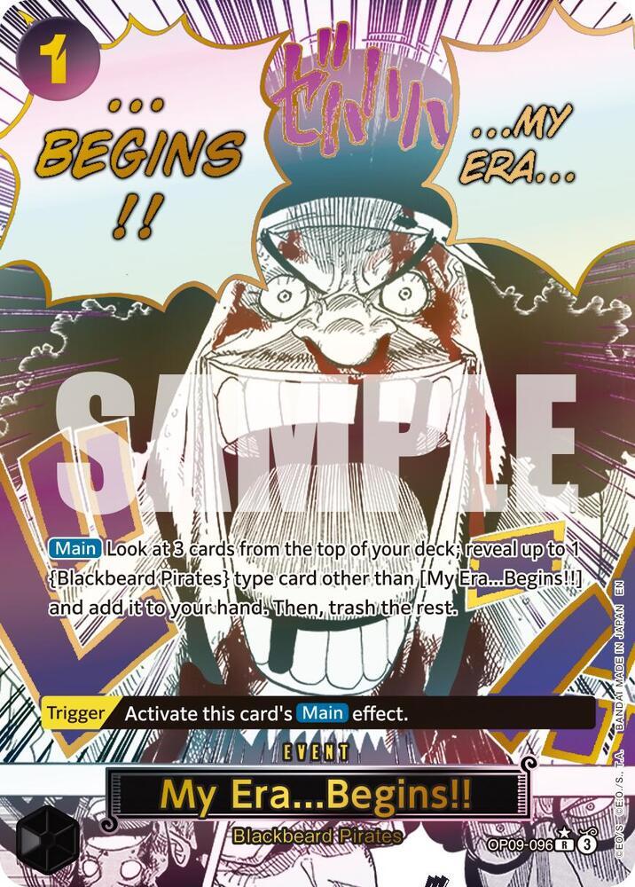 My Era...Begins!! [Alternate Art PRB-02] OP09-096