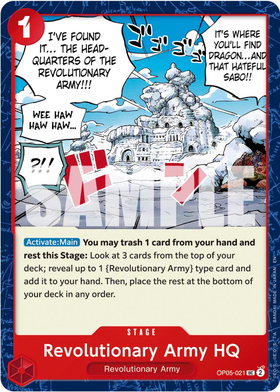 Revolutionary Army HQ [PRB-02] OP05-021