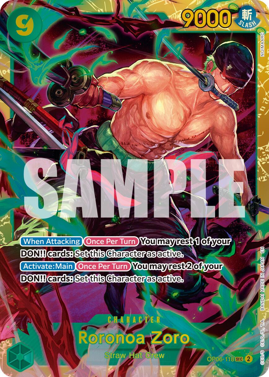 Roronoa Zoro OP06-118