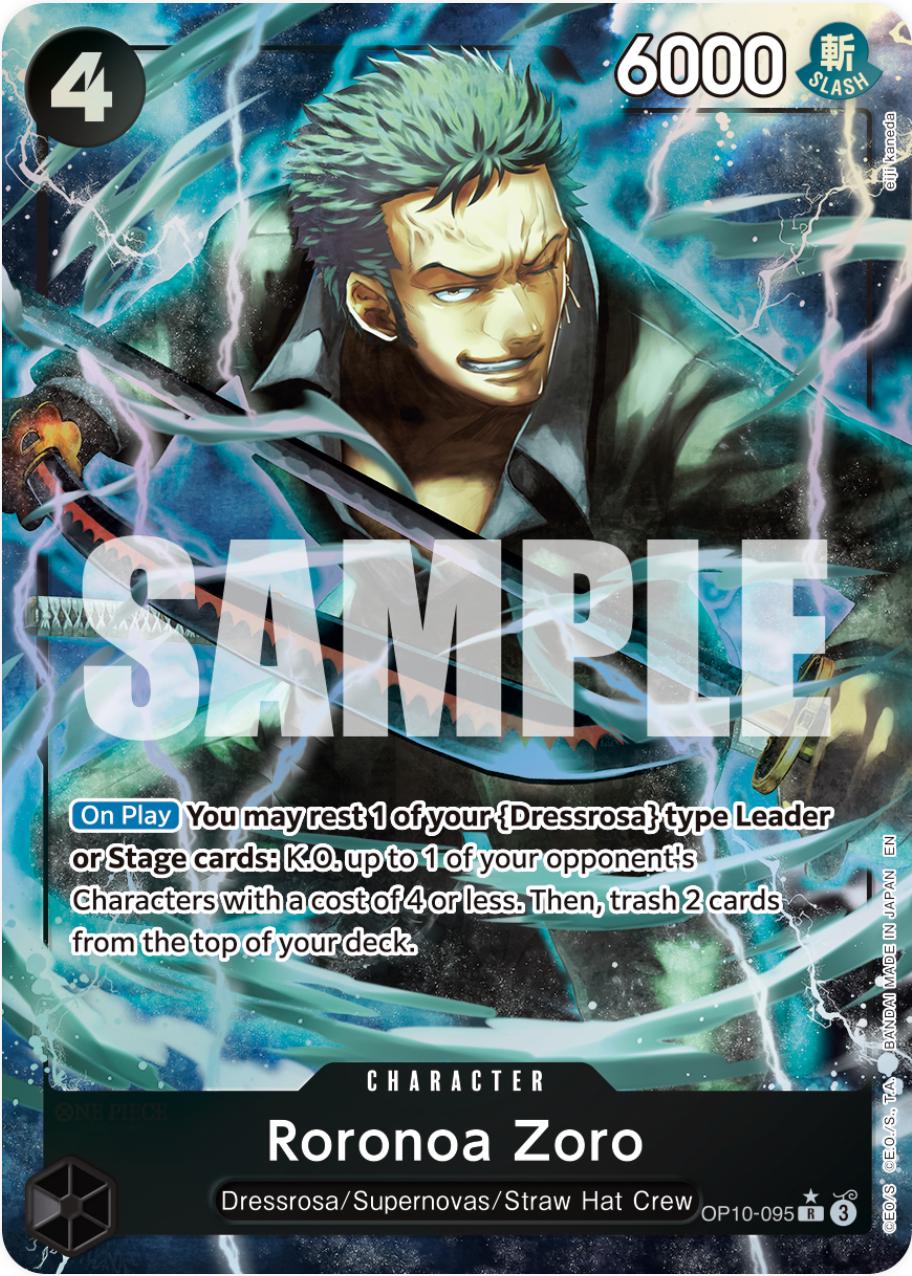 Roronoa Zoro [Alternate Art PRB-02] OP10-095