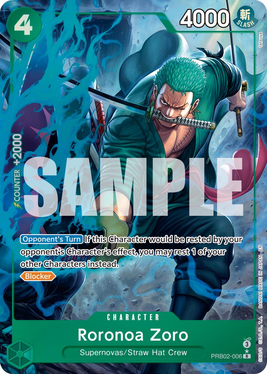Roronoa Zoro [Alternate Art] PRB02-006