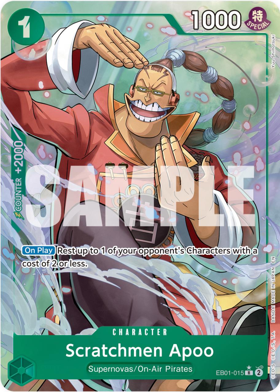Scratchmen Apoo [Alternate Art PRB-02] EB01-015