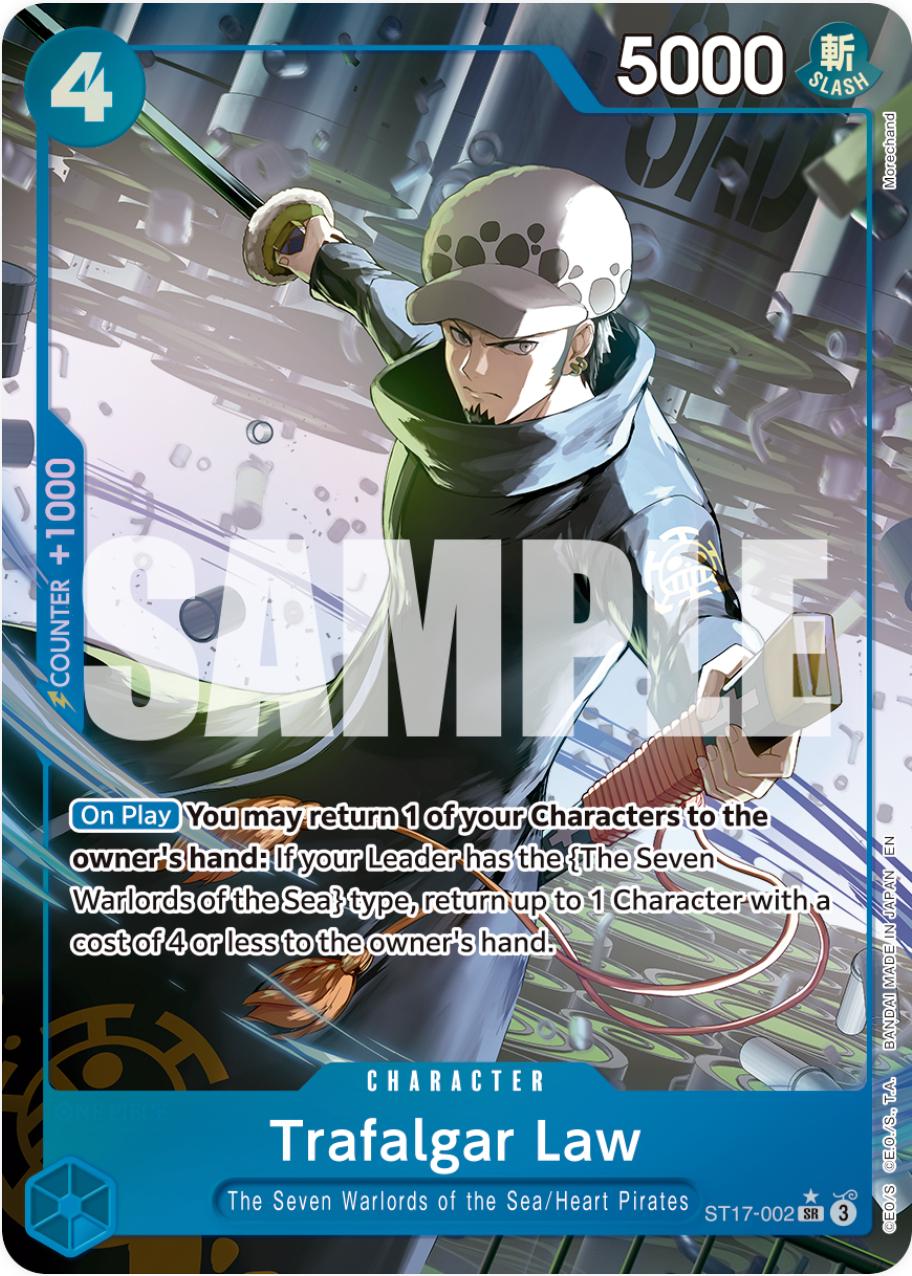 Trafalgar Law [Alternate Art PRB-02] ST17-002