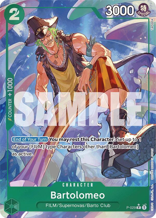 Bartolomeo [Full Art PRB01] P-029