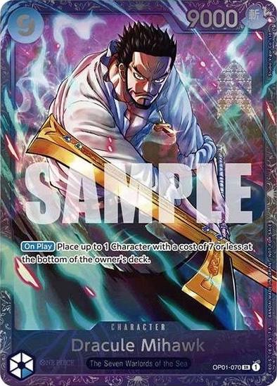 Dracule Mihawk [Top 8] OP01-070
