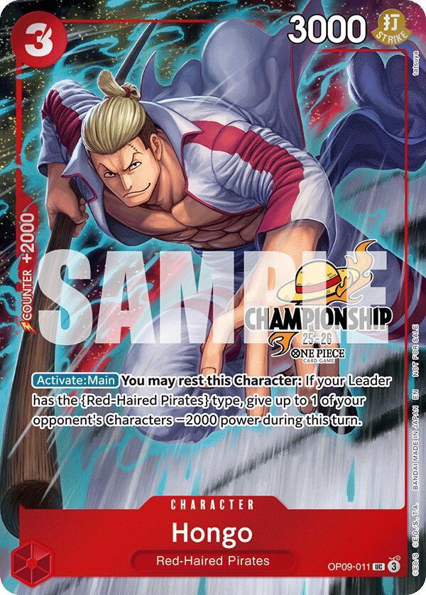 Hongo [Championship 25-26] OP09-011