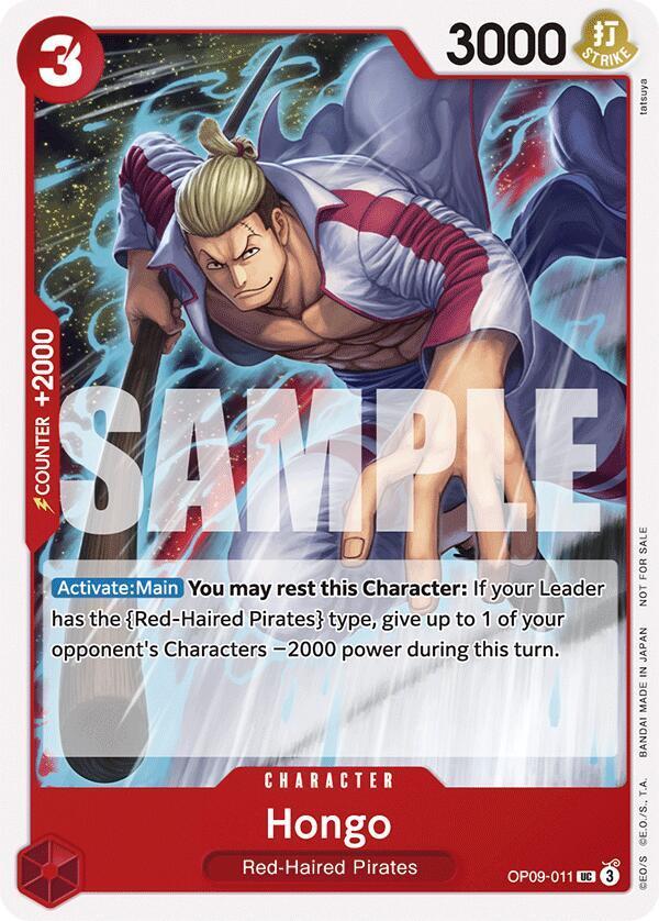 Hongo [Tournament Pack Vol. 2] OP09-011