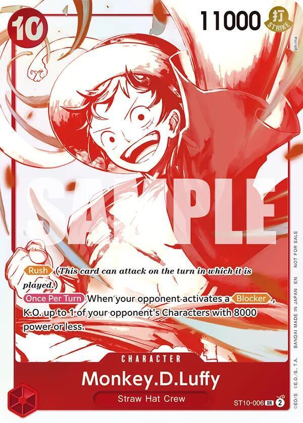 Monkey.D.Luffy [3rd Anniversary] ST10-006