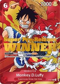 Monkey.D.Luffy [Super Pre-Release Winner] P-001