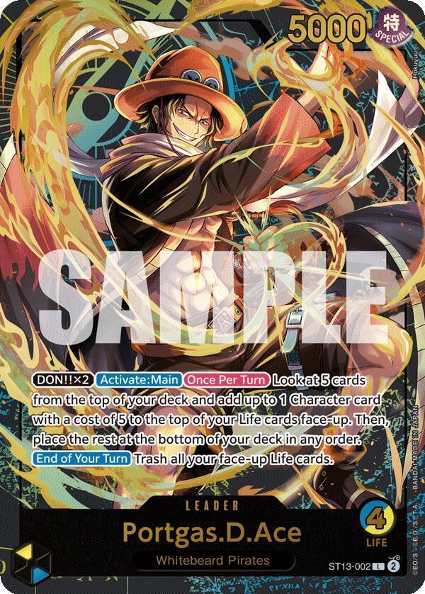 Portgas.D.Ace [Leader Collection] ST13-002