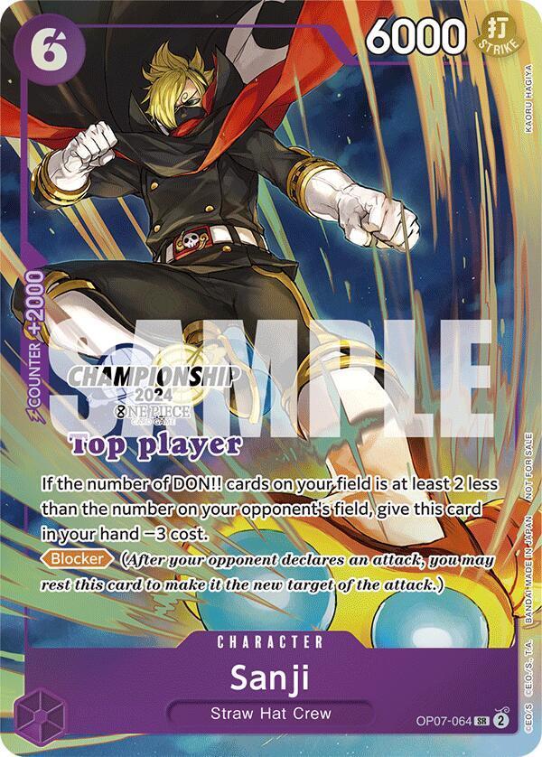 Sanji [Championship 2024 Top Player] OP07-064