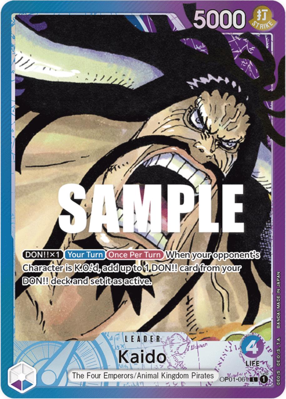 Kaido [Alternate Art Errata] OP01-061