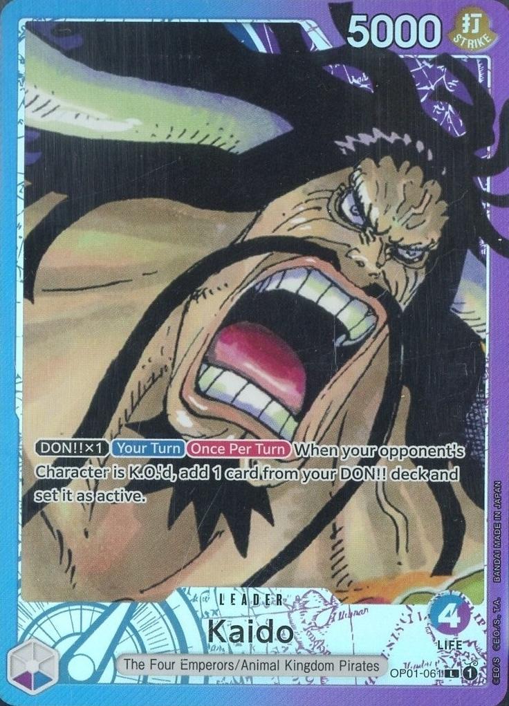 Kaido [Alternate Art] OP01-061