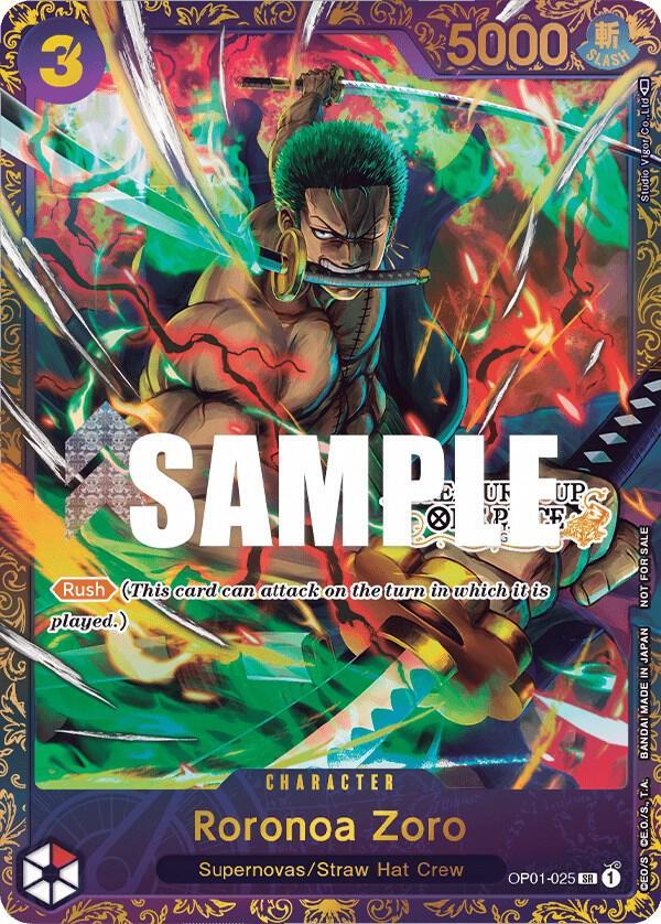 Roronoa Zoro [Top 8] OP01-025