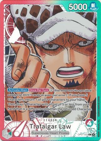 Trafalgar Law [Alternate Art] OP01-002