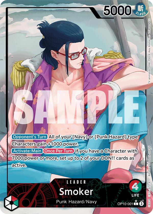 Smoker [Alternate Art] OP10-001