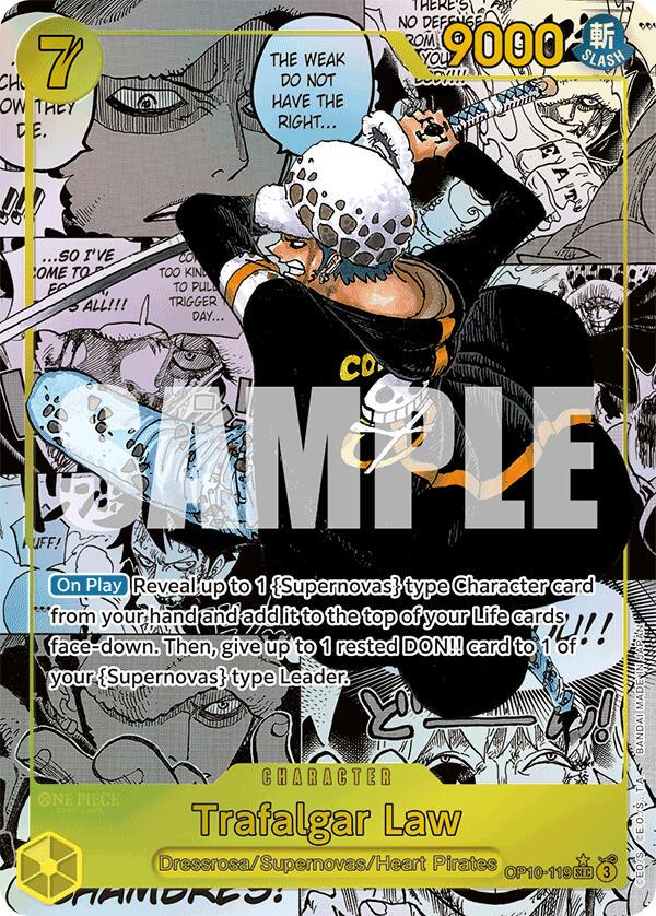 Trafalgar Law [Manga] OP10-119