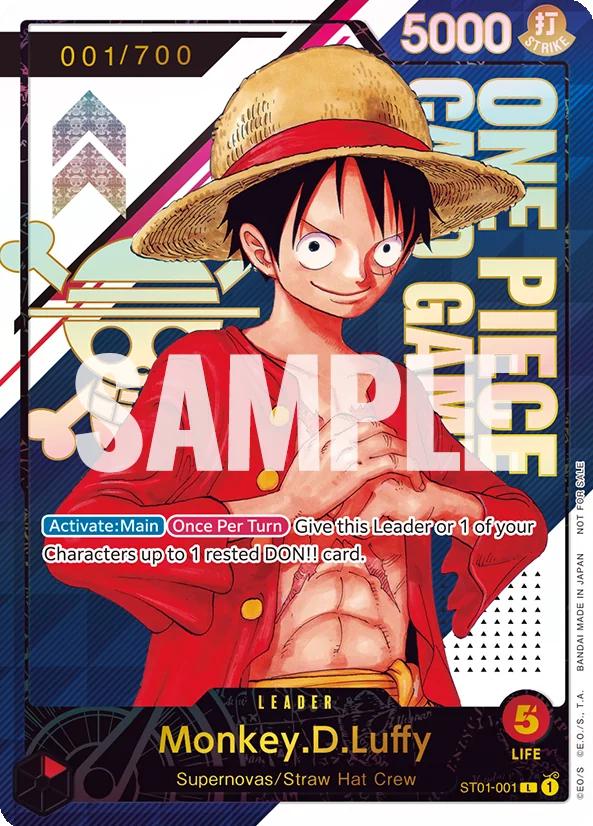 Monkey.D.Luffy [Serial Prize] ST01-001
