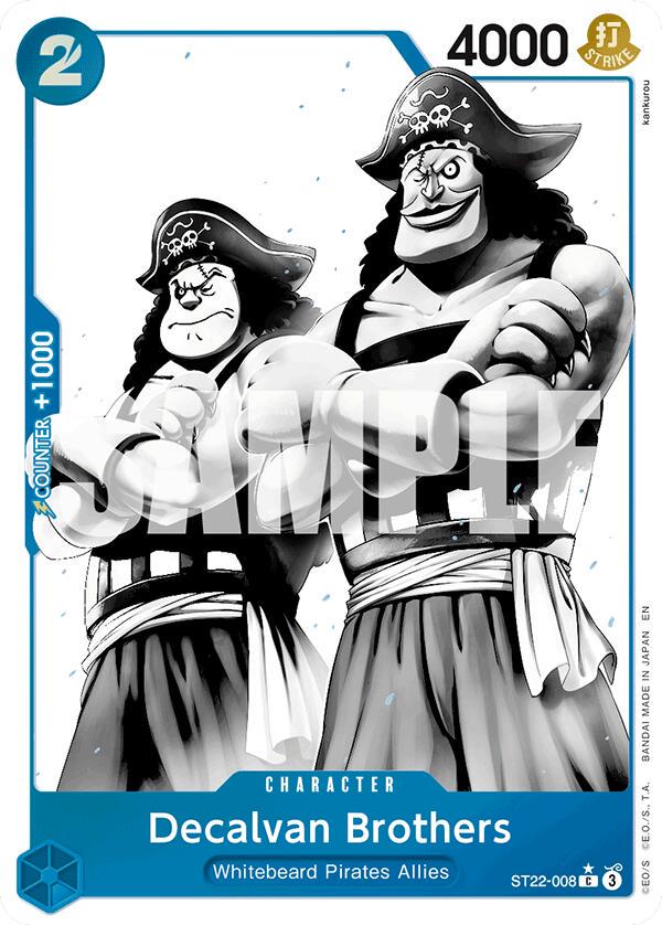 Decalvan Brothers [Alternate Art] ST22-008