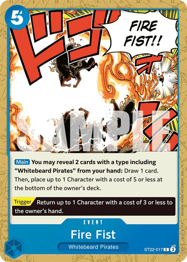 Fire Fist ST22-017