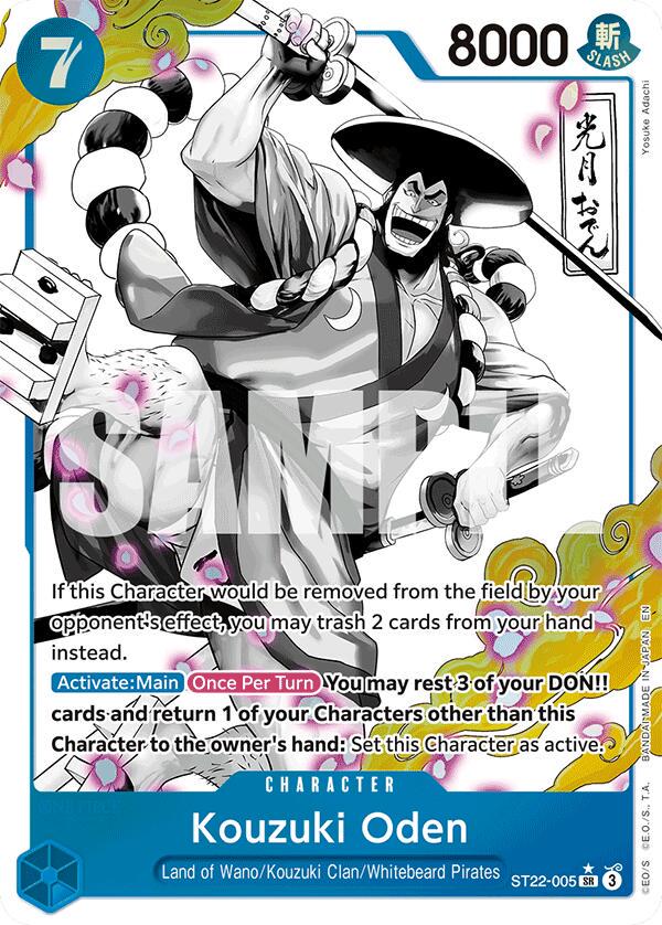 Kouzuki Oden [Alternate Art] ST22-005